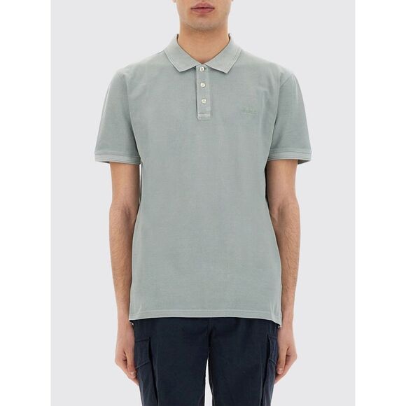 Woolrich Polo Shirt Men Acid Green